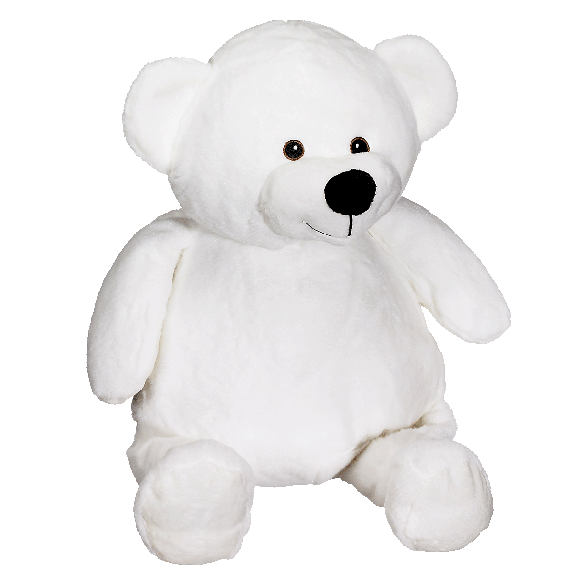 Mister Buddy Bear - White – EmbroiderBuddy