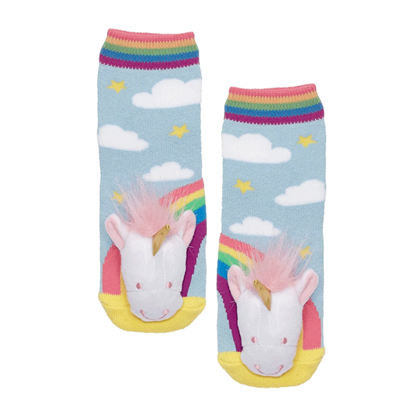 Messy Moose Socks, Unicorn, 6 Pack