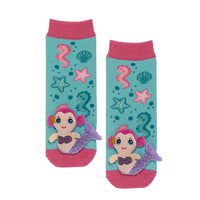 Messy Moose Socks, Mermaid, 6 Pack