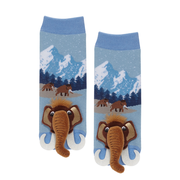 Messy Moose Socks, Mammoth, 6 Pack