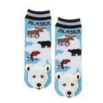 Messy Moose Socks, Alaska, 6 Pack