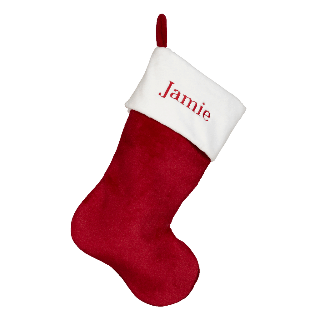 Embroiderable Christmas Stocking