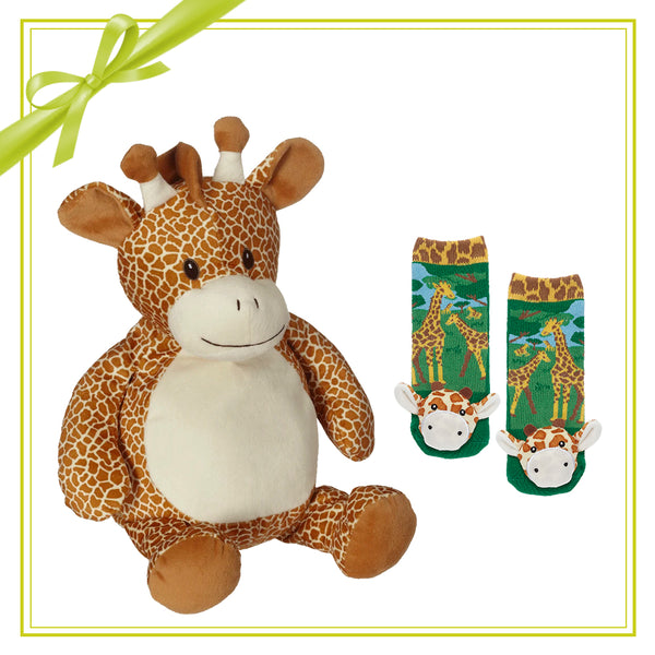 Gift Set - Gerry Giraffe Buddy & Socks