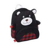 Black Bear Plaid Backpack, Messy Moose Socks